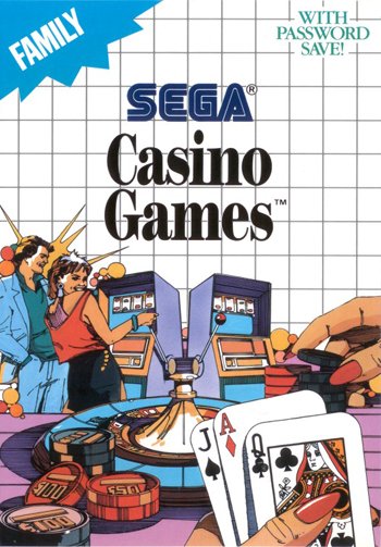 Cover Casino Games for Master System II